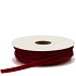 RIBBON VELVETY 25 BORDEAUX 20MX6MM