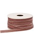 RIBBON VELVETY 27 DARK ROSE 20MX9MM
