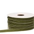 RIBBON VELVETY 66 MOSS GREEN 20MX9MM