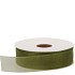 RIBBON ORGANZA 66 MOSS GREEN 50MX25MM NM
