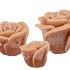 CANDLE ROOS NEW OKER 8X7CM NM