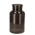 DRY GLASS BLACK CLEAR MILK BOTTLE 15X26CM NM