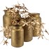 LAUSANNE GOLD MILK CAN 21X30CM
