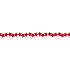 RIBBON VELVET STAR 20 RED 10MX25MM NM