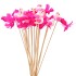 PICK BIRD ON STICK FUCHSIA P/1 11X4X50CM
