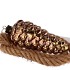 LED ROPE PINECONE MERCURY COPPER GOLD 9X19X100CM