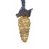 LED ROPE PINECONE MERCURY GOLD SILVER 9X19X100CM