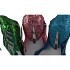 DECO SHINE BIRD PEACOCK MULTICOLOR 24CM ASS P/1