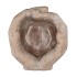 CONCRETE SAINT GOLDEN HANDS 24X22X12CM