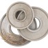 CONCRETE GREY RING 20X4CM