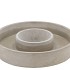 CONCRETE GREY RING 26X5CM