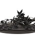 TOSCA PLATE ZWART 25CM NM