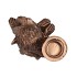 DECO MONKEY BRONZE KANDELAAR 11X6X15CM