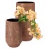 DUBAI BRUSHED COPPER VAAS 22X40CM NM