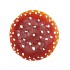 MUSHROOM RED 12X12CM PER 1NM