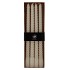 CANDLE CROWN TWIST IVOOR PER 4 2X30CM NM