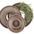 CONCRETE RING GOLD 20X4CM