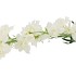 SILK DELPHINIUM WHITE 93CM NM