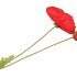 SILK POPPY LEAF RED 96CM NM
