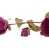 SILK POPPY 3X PURPLE 76CM NM