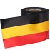 LINT ZIJDEN COMP VLAG BELGIE 70MM 25MTR