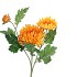 SILK CHRYSANT ORANGE 71CM NM