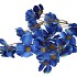 SILK WOLFBERRY BLUE 106CM NM