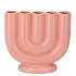 BUKAN PEACH MAT 5-TUBE VAAS 21X9X20CM