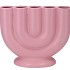 BUKAN PINK MAT 5-TUBE VAAS 30X13X26CM