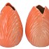 MENTON TULIP VASE ORANGE 24X24X33CM ASS P/1
