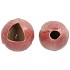 MENTON TULIP VASE DARK PINK 12X12X17CM ASS P/1