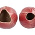 MENTON TULIP VASE DARK PINK 24X24X33CM ASS P/1