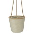 TRIPOLI HANG BASKET PISTACHIO 23X22CM NM