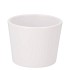 CERAMIC WHITE MATT POT 11CM
