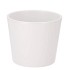 CERAMIC WHITE MATT POT 13X12CM