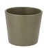 CERAMIC CAPERS GREEN MATT POT 13X12CM