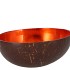 KOKOSNOOT HALF GEPOLIJST ORANGE 14X5CM P/3