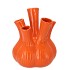 AGLIO SHINY ORANGE VASE 20X25CM NM