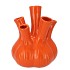 AGLIO SHINY ORANGE VASE 22X28CM NM