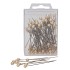 PEARL PIN 60MM CHAMPAGNE P/100 NM