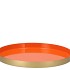 MARRAKECH K ORANGE PLATE 26X2CM