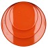 MARRAKECH K ORANGE PLATE 26X2CM