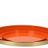 MARRAKECH K ORANGE PLATE 26X2CM