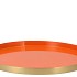 MARRAKECH K ORANGE PLATE 40X2CM