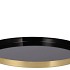 MARRAKECH BLACK PLATE 40X2CM