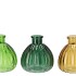 KARAKUM FOREST GREEN GLASS BOTTLE 9X9X10CM