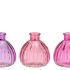 KARAKUM PRETTY PINK GLASS BOTTLE 9X9X10CM