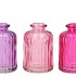 KARAKUM PRETTY PINK GLASS BOTTLE 6X6X10CM