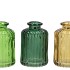 KARAKUM FOREST GREEN GLASS BOTTLE 6X6X10CM