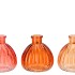 KARAKUM CORAL SUNSET GLASS BOTTLE 9X9X10CM